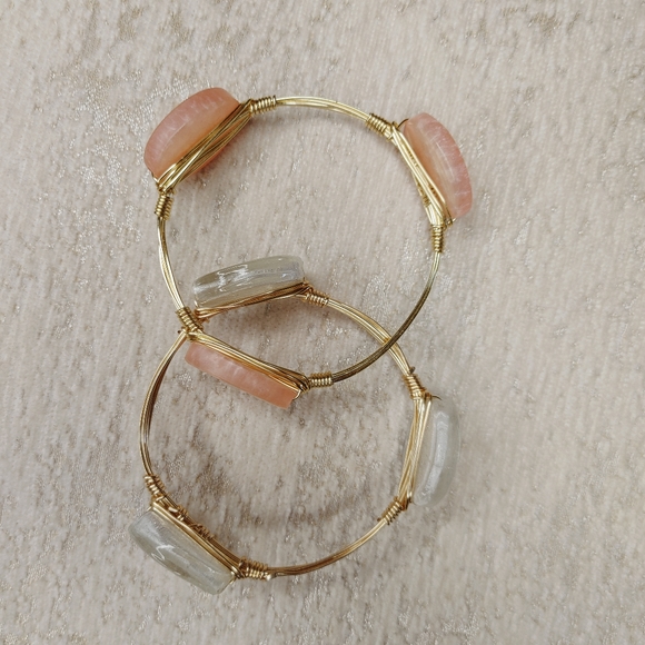 HANDMADE WIRE WRAPPED BANGLES - Picture 3 of 9